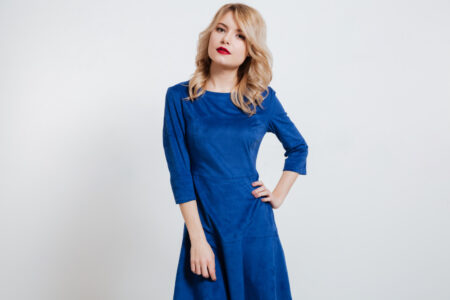 dodatki do chabrowej sukienki