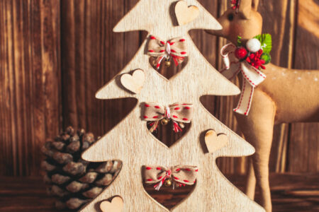 choinka z drewna jak zrobić